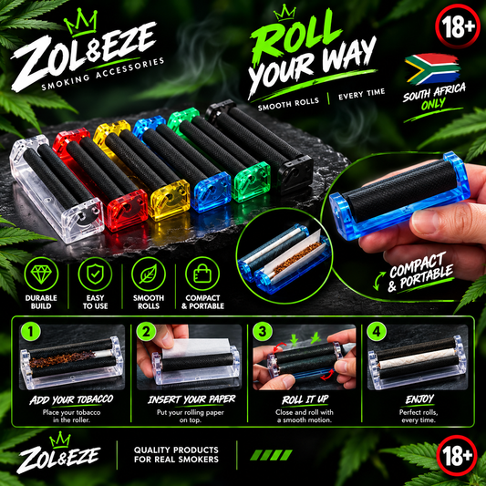 🔥 Zol&Eze™ RollPro – Manual Rolling Machine